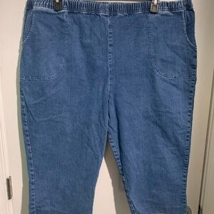 Croft & Barrow Blue Denim Jeans Shorts